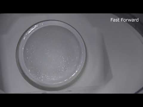 Stirring high-viscosity material using AR..